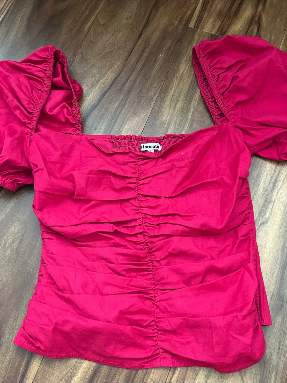 Reformation Pink Blouse